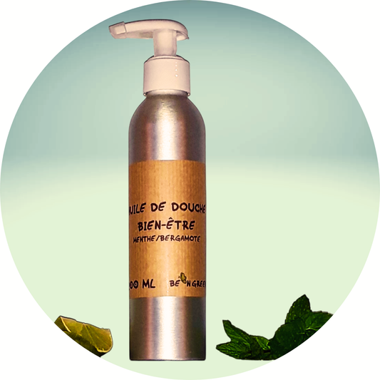 Huile de douche Bien-être - Menthe/Bergamote