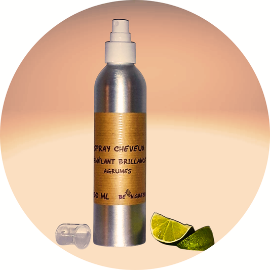 Spray cheveux Démêlant Brillance - Agrumes